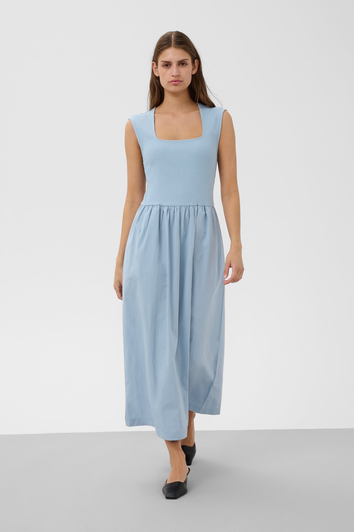 SLSimone Phoebe Dress in Ashley Blue