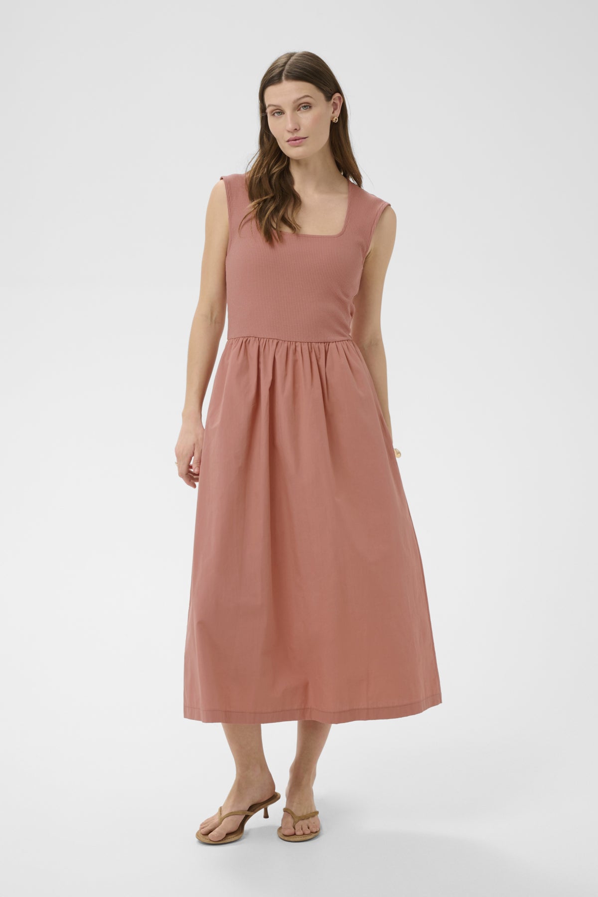 SLSimone Phoebe Dress in Ash Rose