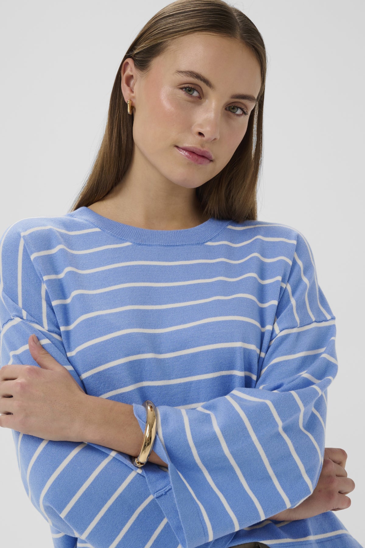 SLSpina Boxy Cropped Pullover - Colour Options
