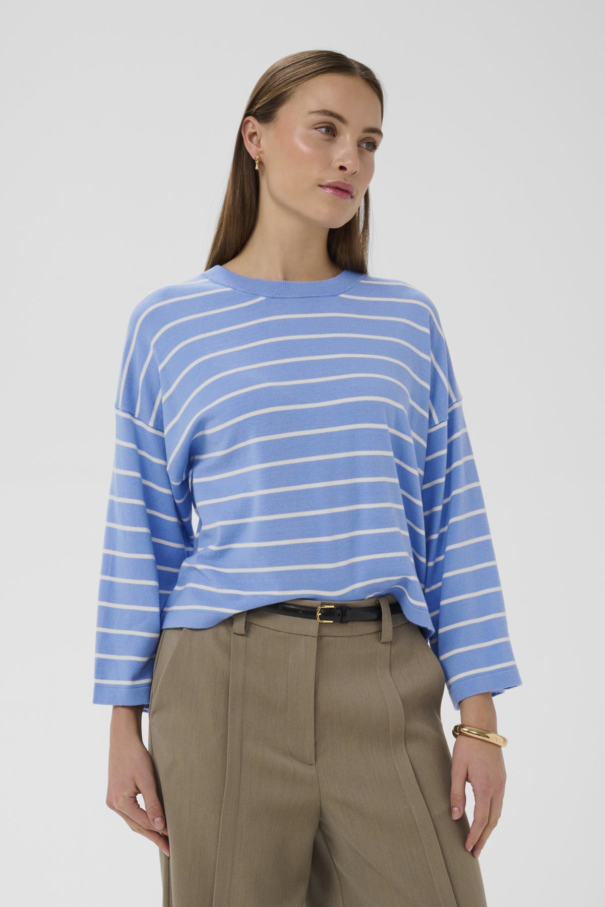 SLSpina Boxy Cropped Pullover - Colour Options