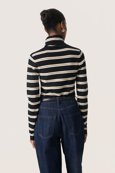 SLSpina Striped Rollneck