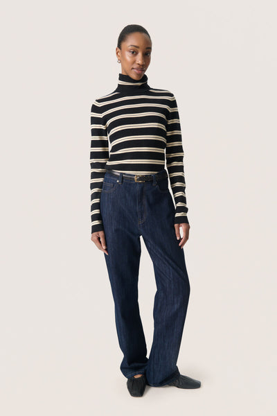 SLSpina Striped Rollneck