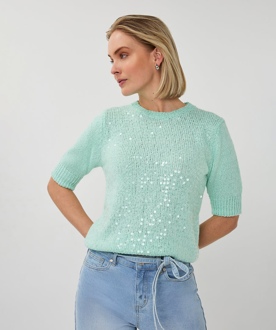 02004 Sequin Sweater - Colour Options