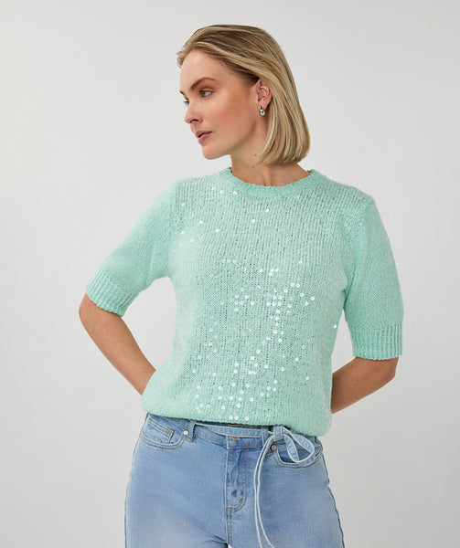 02004 Sequin Sweater - Colour Options