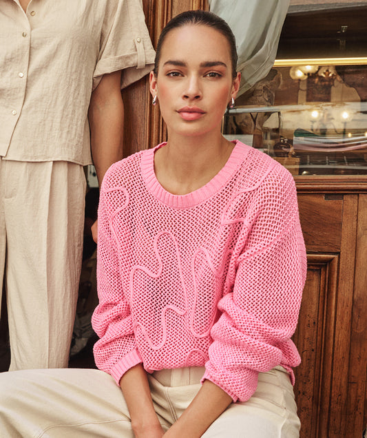 02032 3D Tapes Sweater