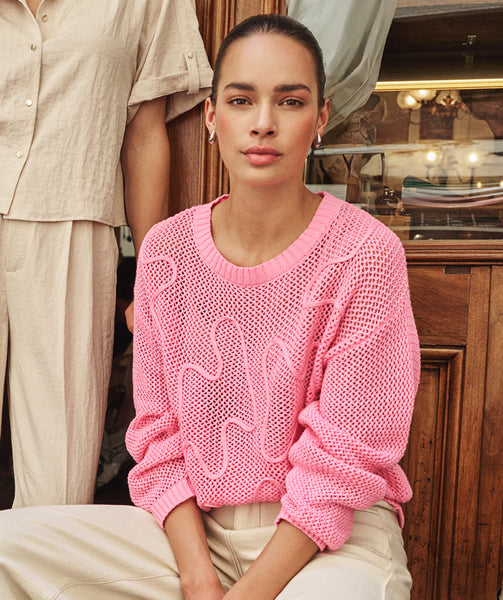 02032 3D Tapes Sweater