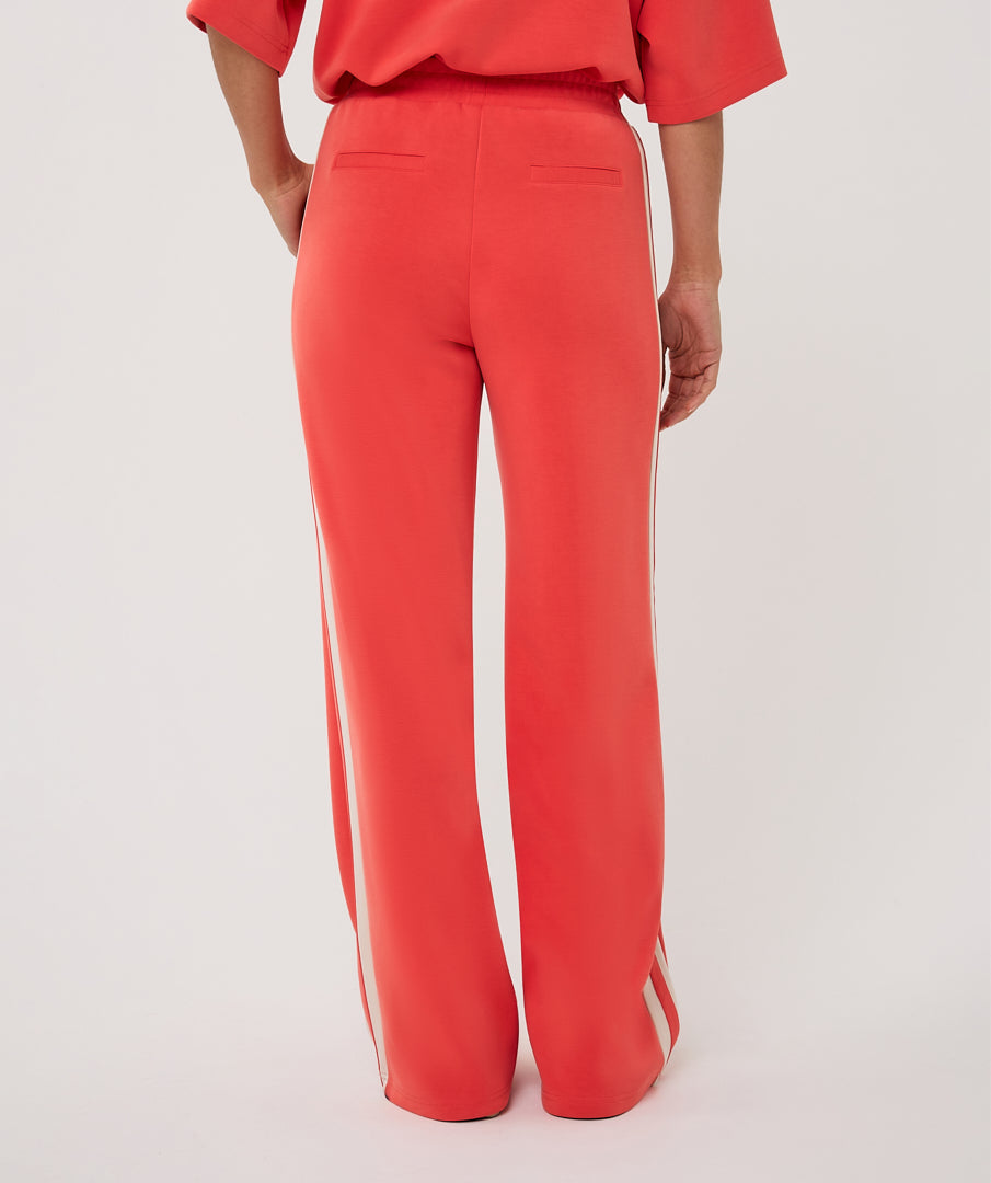 05006 Wide leg Trousers with stripe