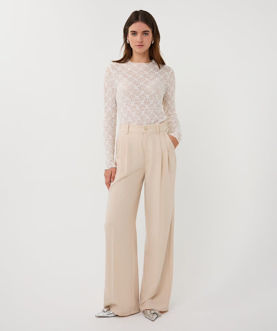 10040 Crinkle Trousers