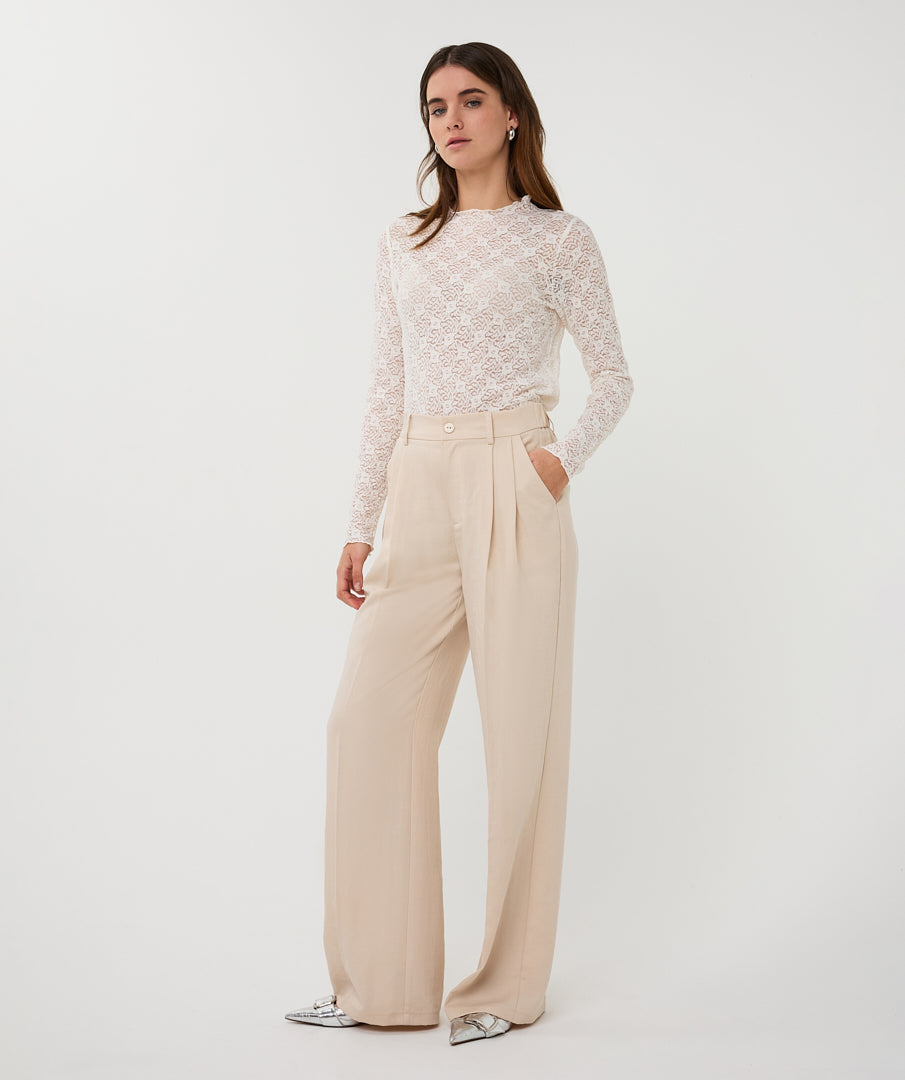 10040 Crinkle Trousers