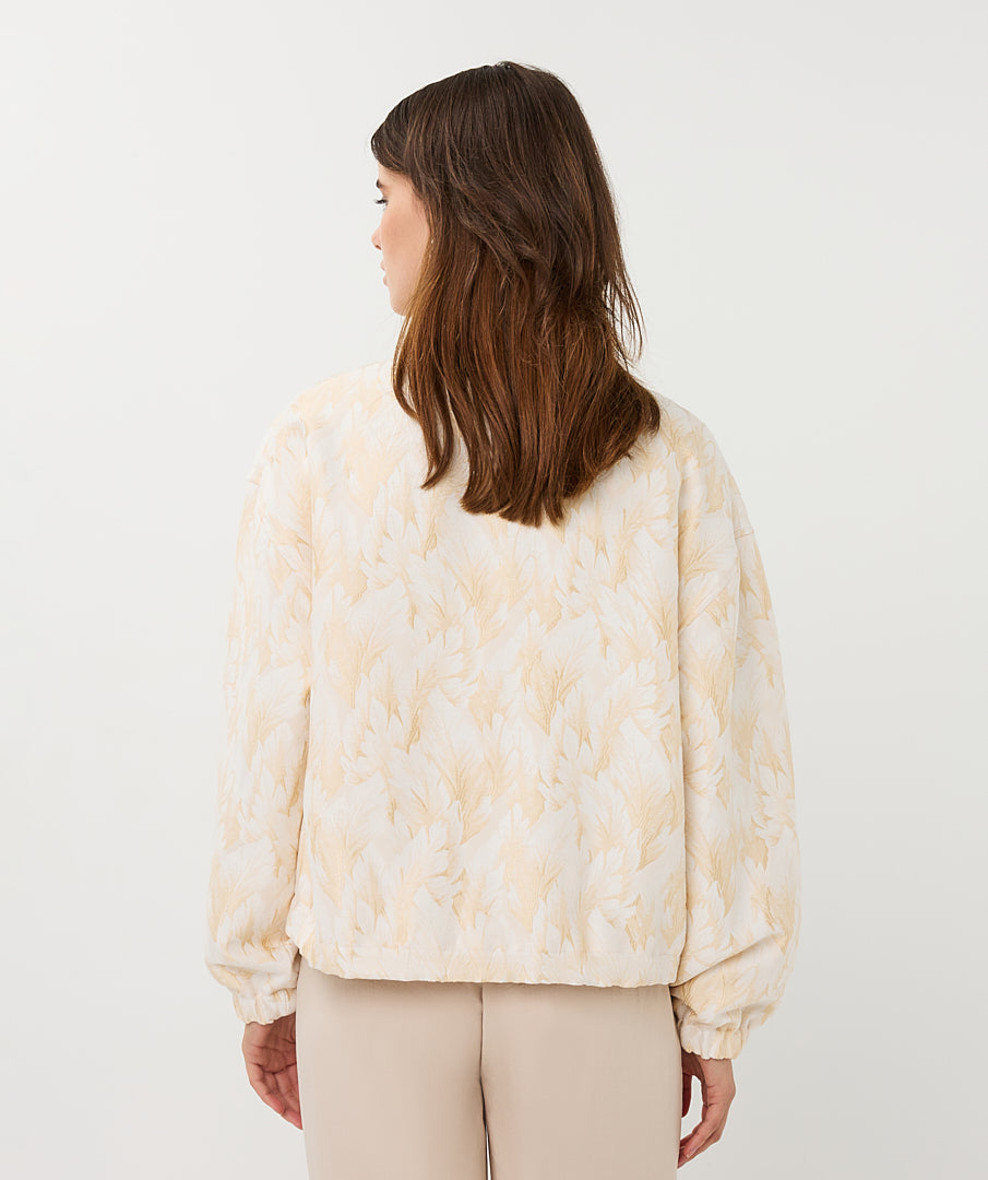 19002 Feather Bomber Jacket