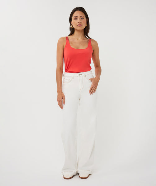 30010 Lurex Strap Singlet - Colour Options