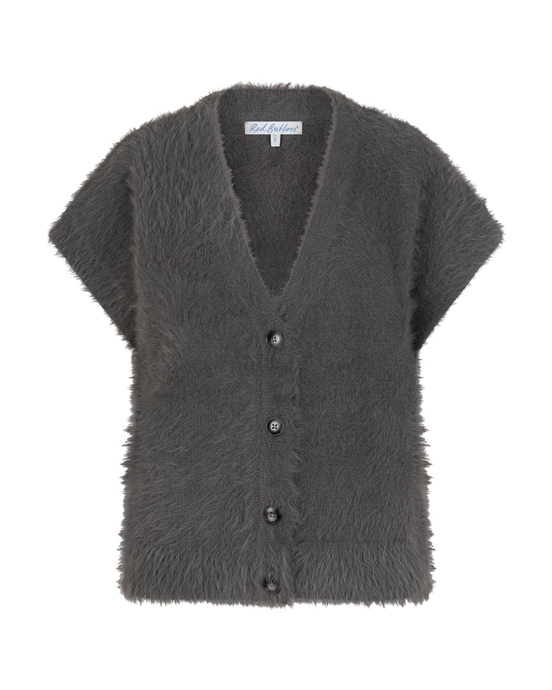 SRB4672 Fuzzy Sleeveless Knit - Colour Options