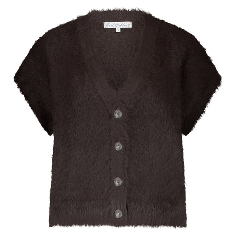 SRB4672 Fuzzy Sleeveless Knit - Colour Options