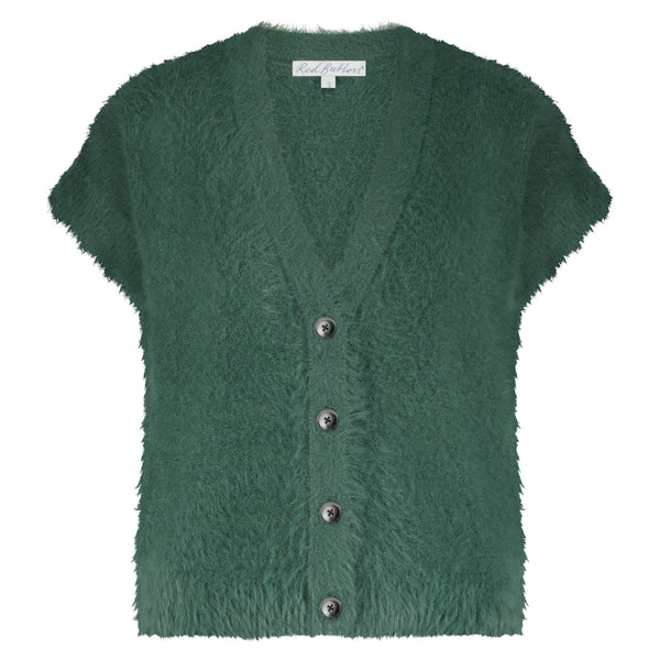 SRB4672 Fuzzy Sleeveless Knit - Colour Options