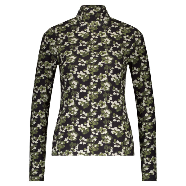 SRB4682 Rolinde Flower Print Top