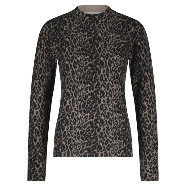 SRB4746 Animal Print Top