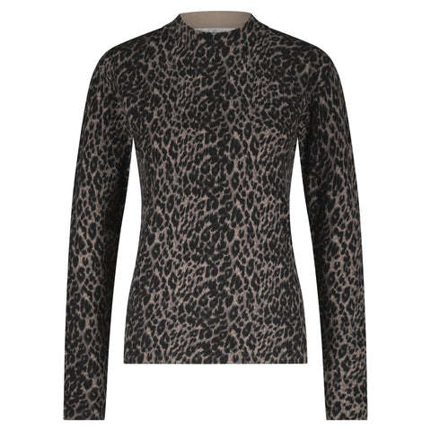 SRB4746 Animal Print Top