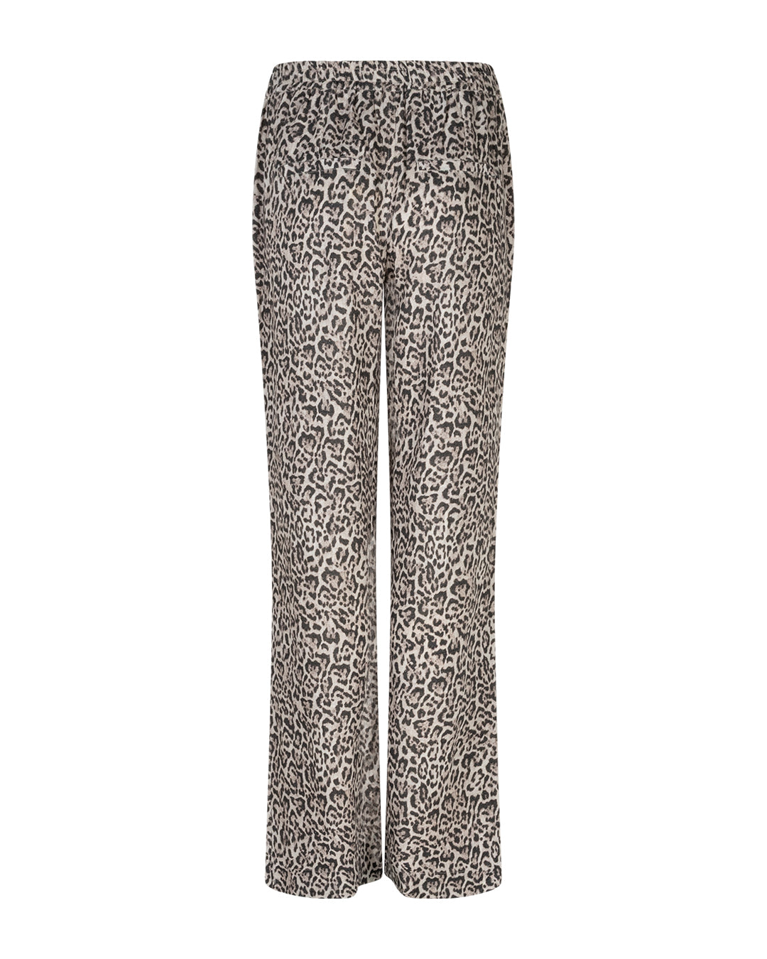 Red Button Colette Linen Leopard Print Trousers