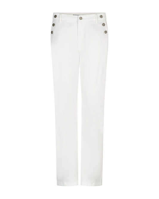 Red Button Bibette Jeans with Buttons