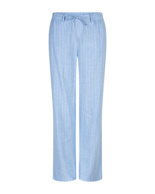 Red Button Claudette Linen/Viscose Pinstriped Trousers (L31) - Colour Options