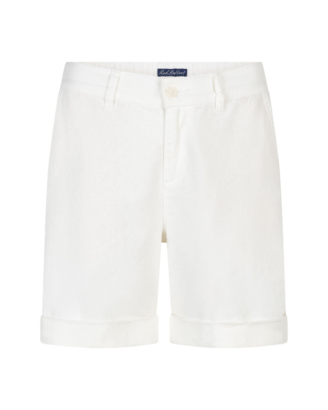 Red Button Camille Linen/Cotton Shorts
