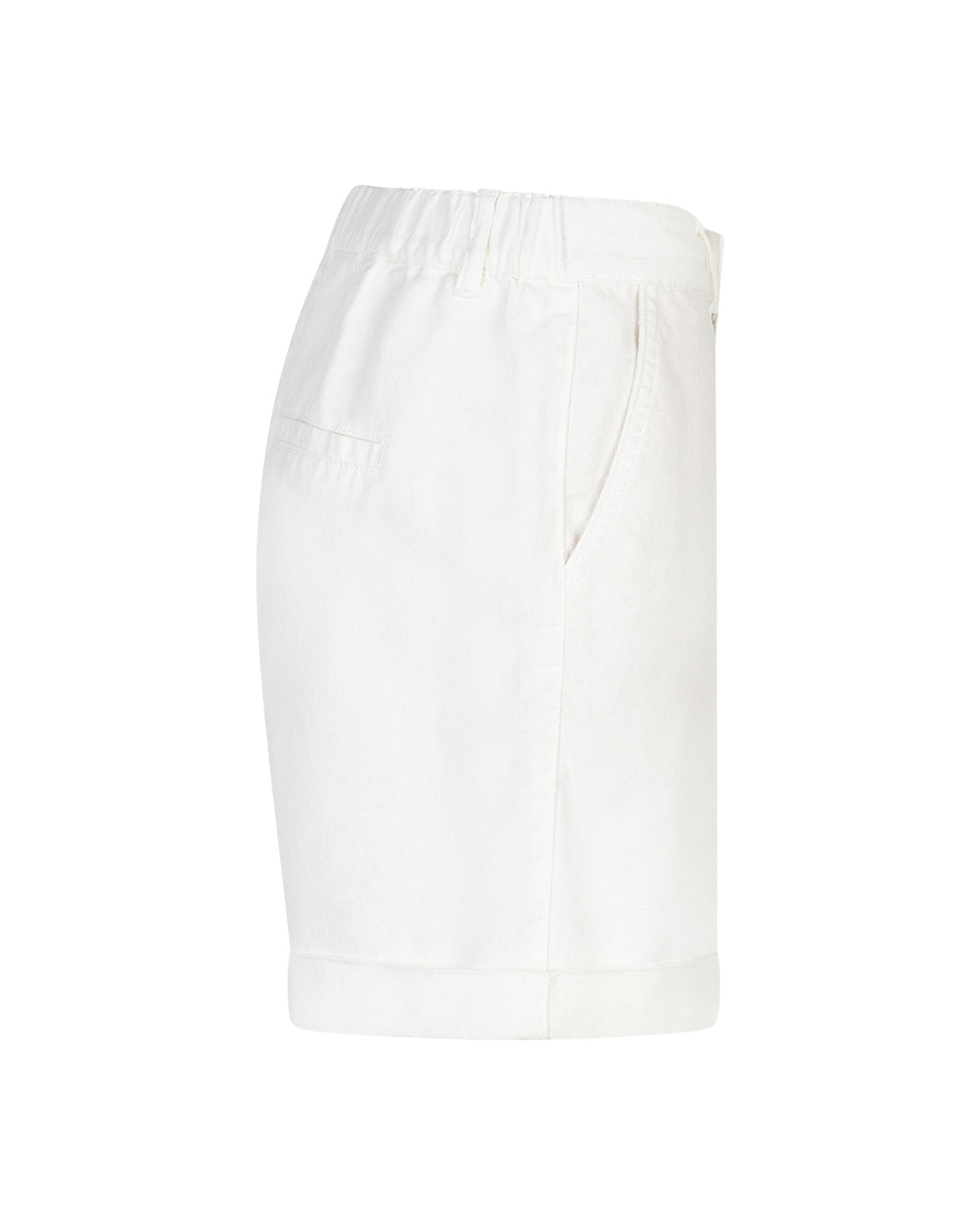 Red Button Camille Linen/Cotton Shorts