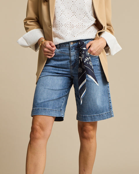 Red Button Kate Bermuda and Scarf Shorts