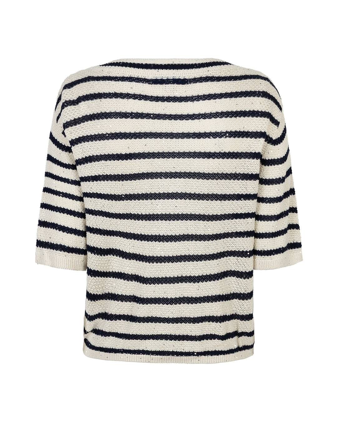 SRB4957 Stripe and Sequin Cardigan