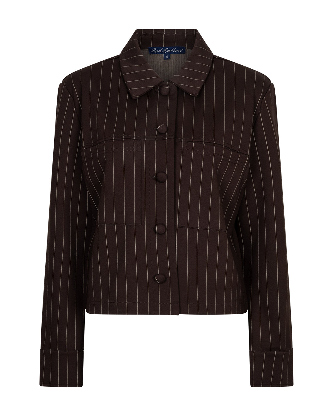 Red Button Punta Pinstripe Jacket - Colour Options