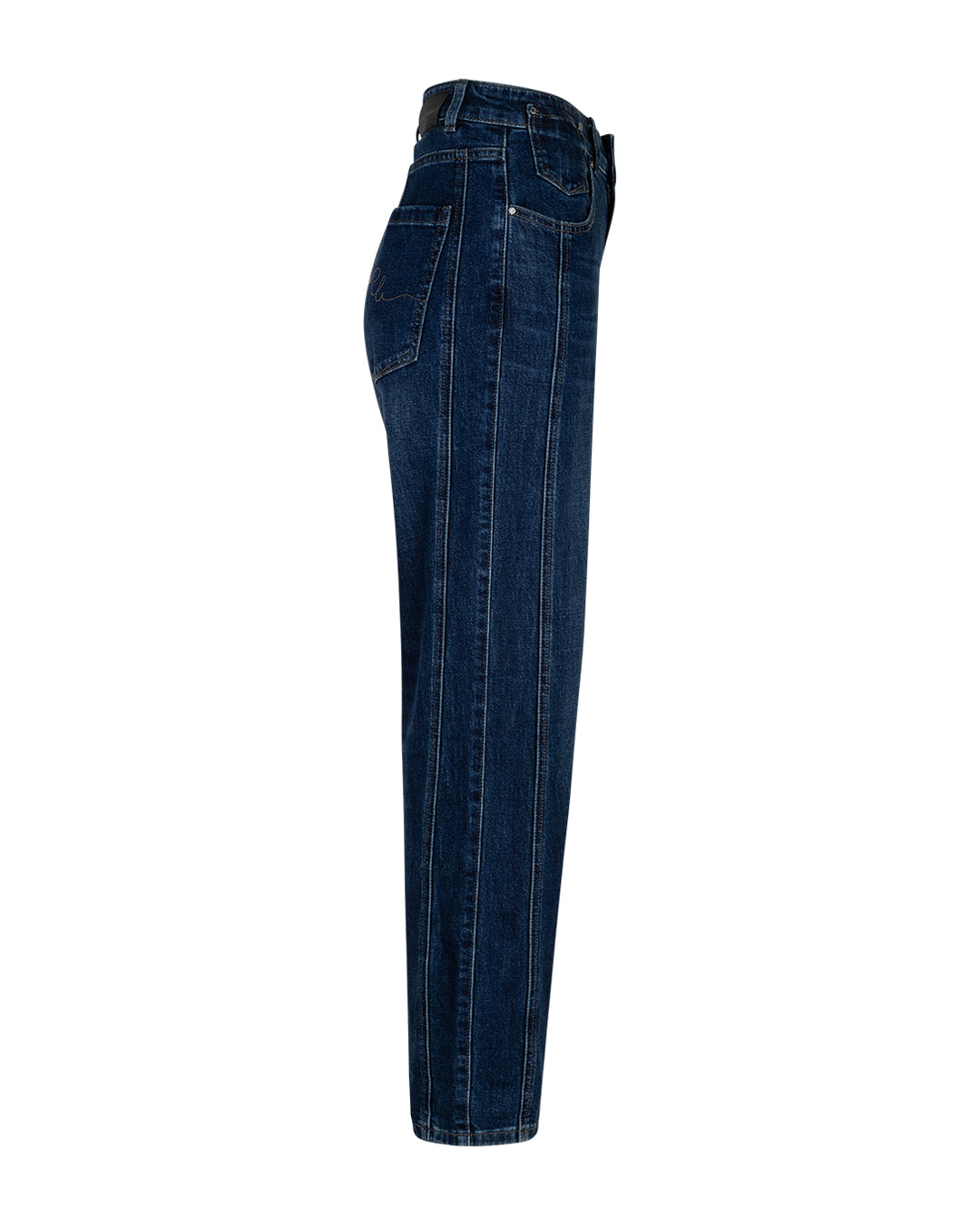 Red Button Caitlina Sidepatch Jeans in Darkstone
