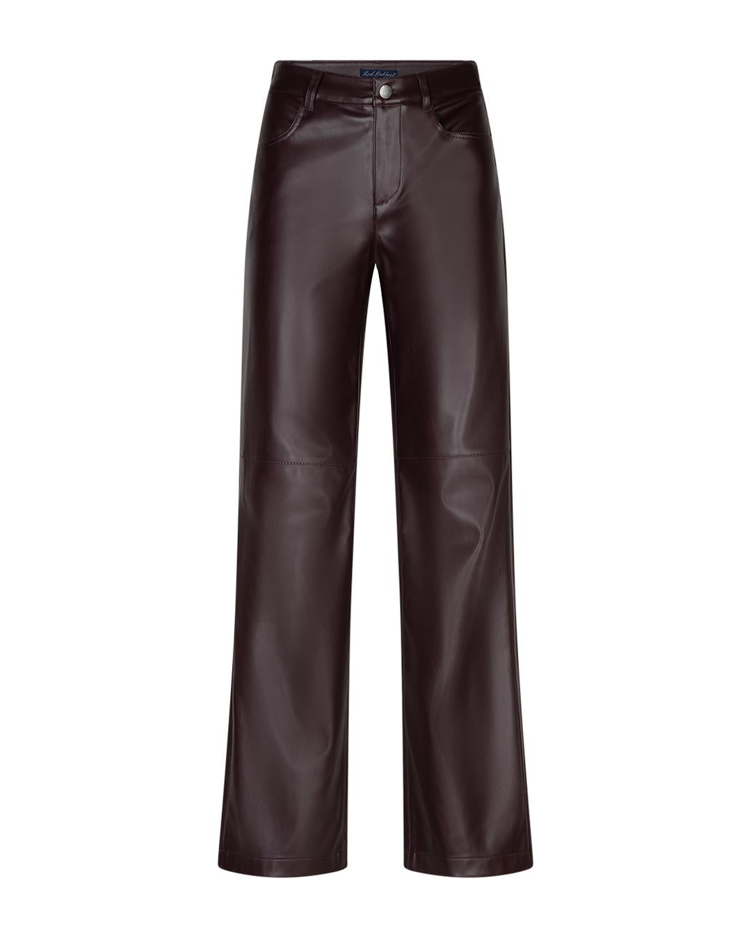 Red Button Colette Faux Leather Trousers - Colour Options