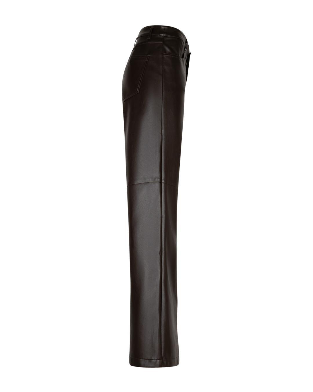 Red Button Colette Faux Leather Trousers - Colour Options