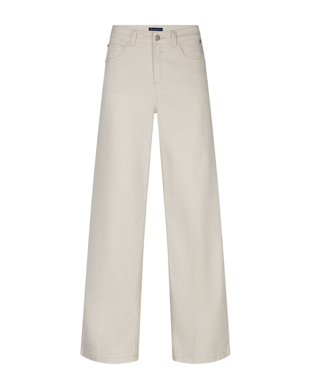 Red Button Colette Wide Leg Jeans with Belt