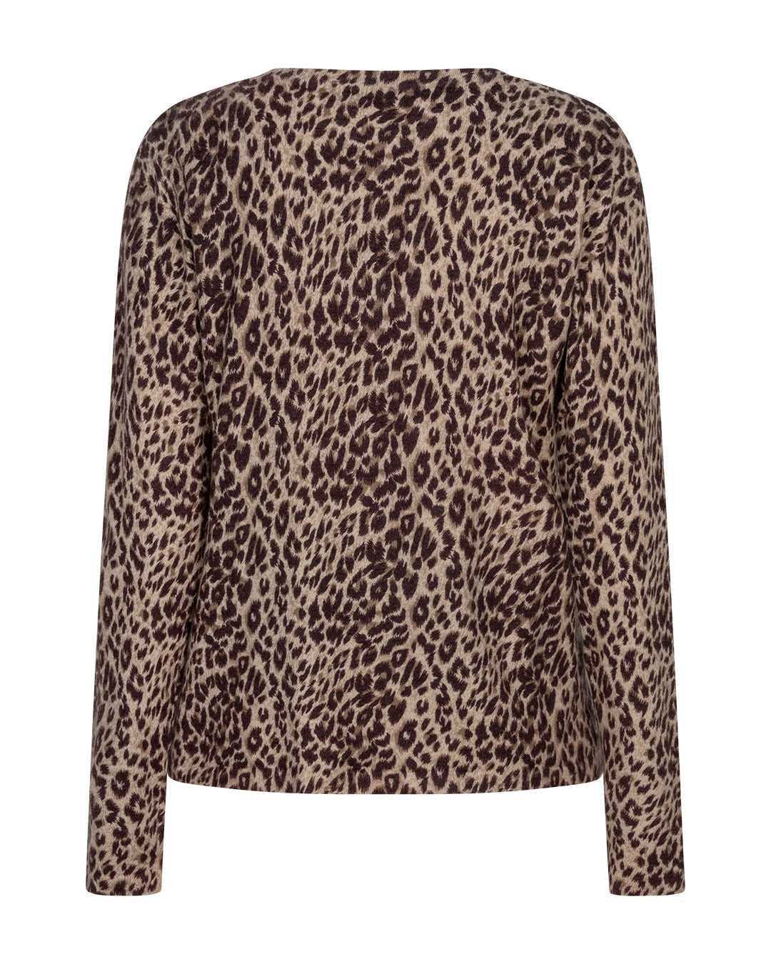 Red Button Sweet Animal Print Top - Colour Options