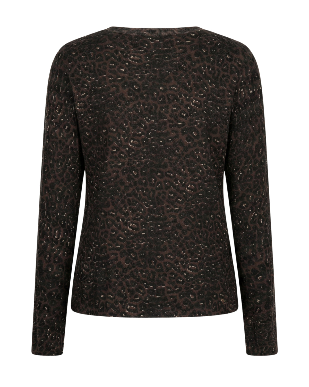 Red Button Sweet Animal Print Top - Colour Options