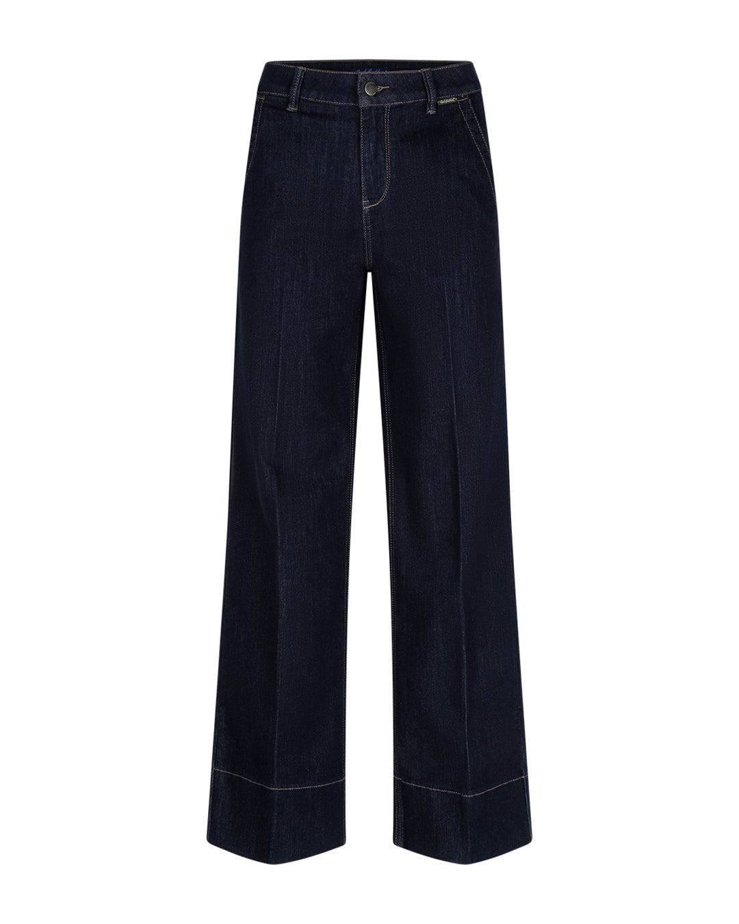 Red Button Conny Wide Leg Jeans in Forever Blue