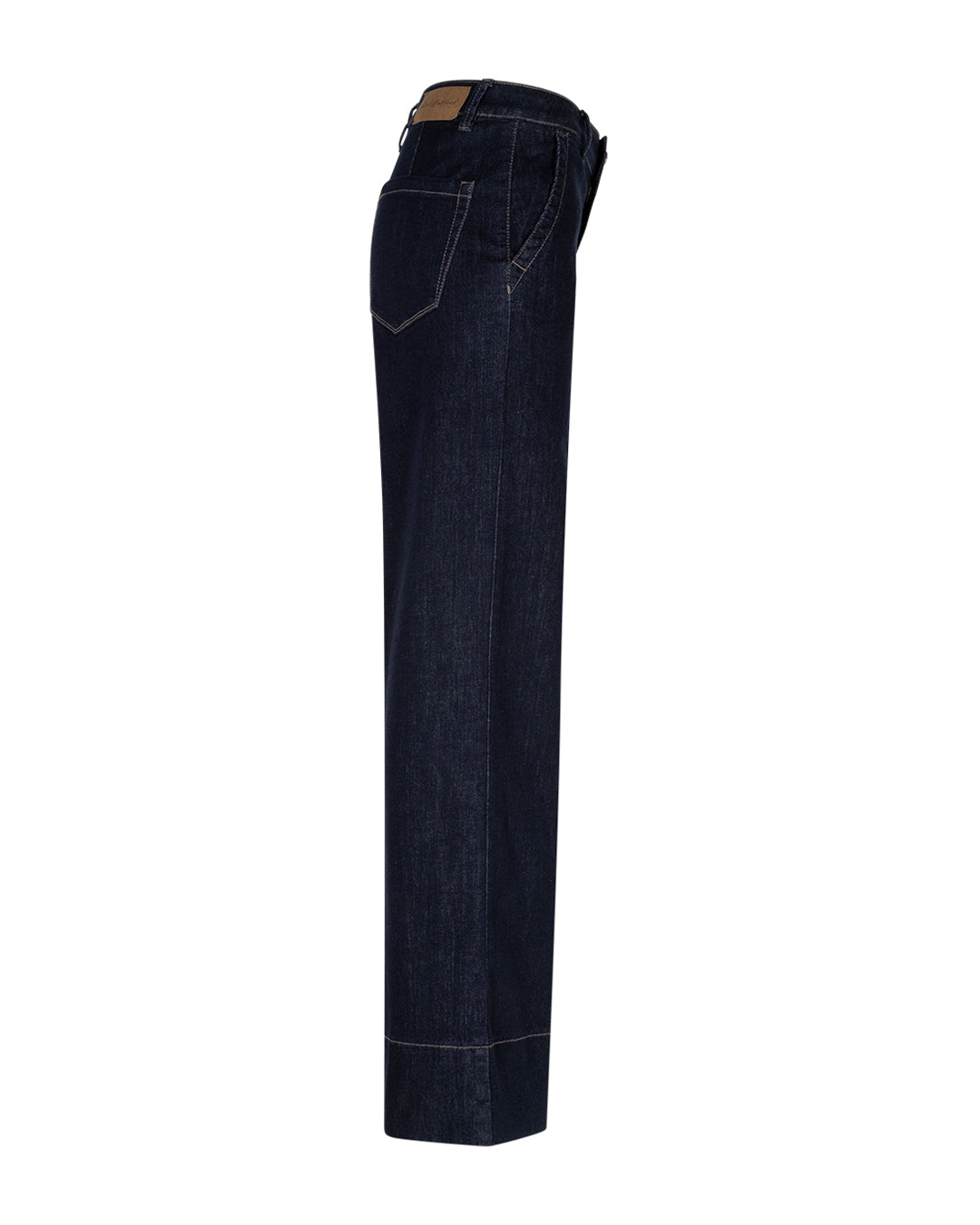 Red Button Conny Wide Leg Jeans in Forever Blue