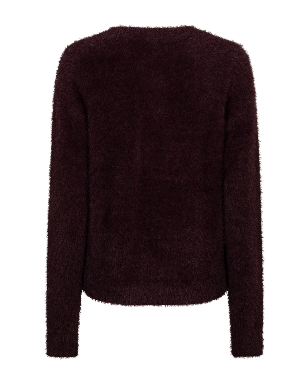 Red Button Sweet Fuzzy Knit - Colour Options