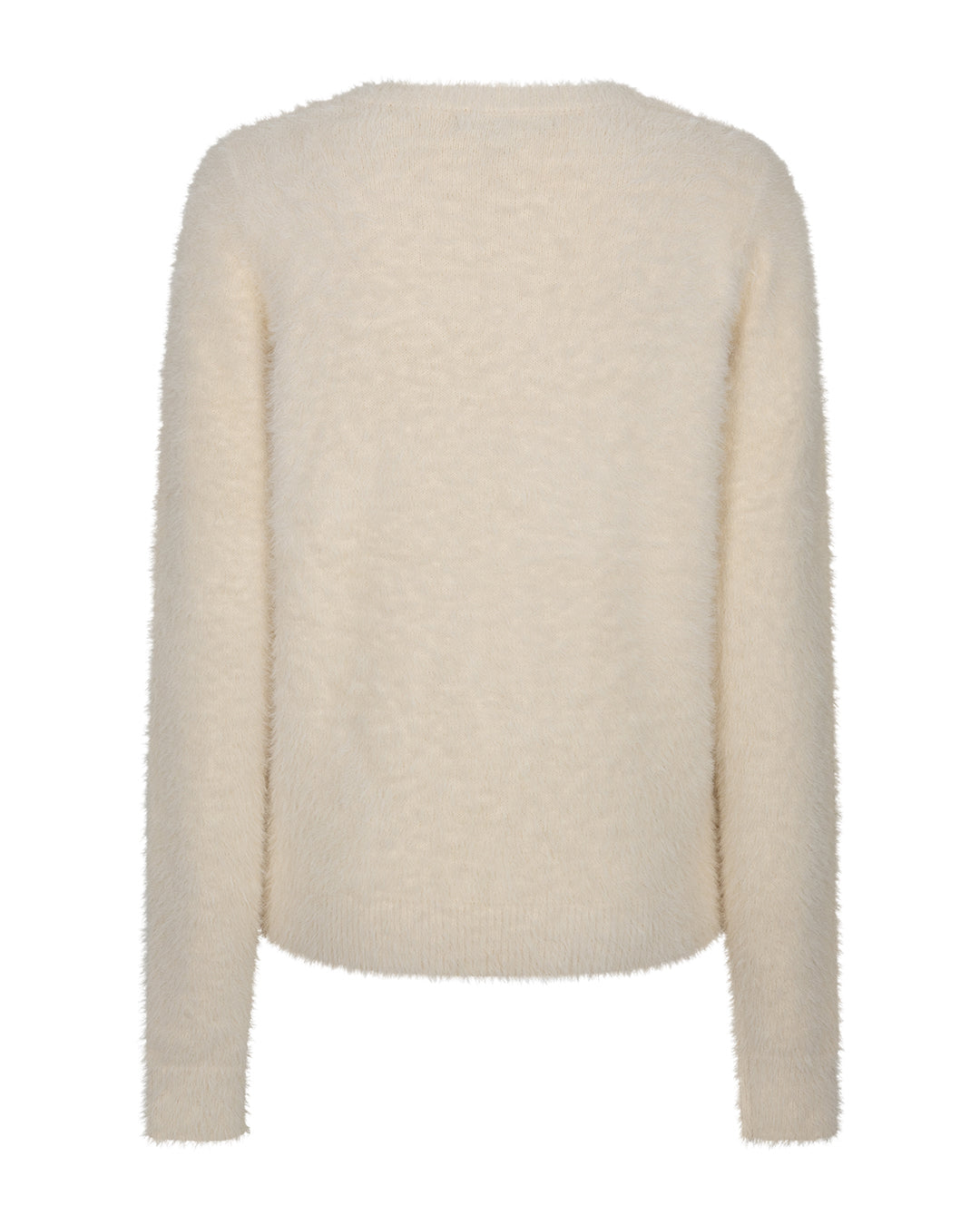Red Button Sweet Fuzzy Knit - Colour Options