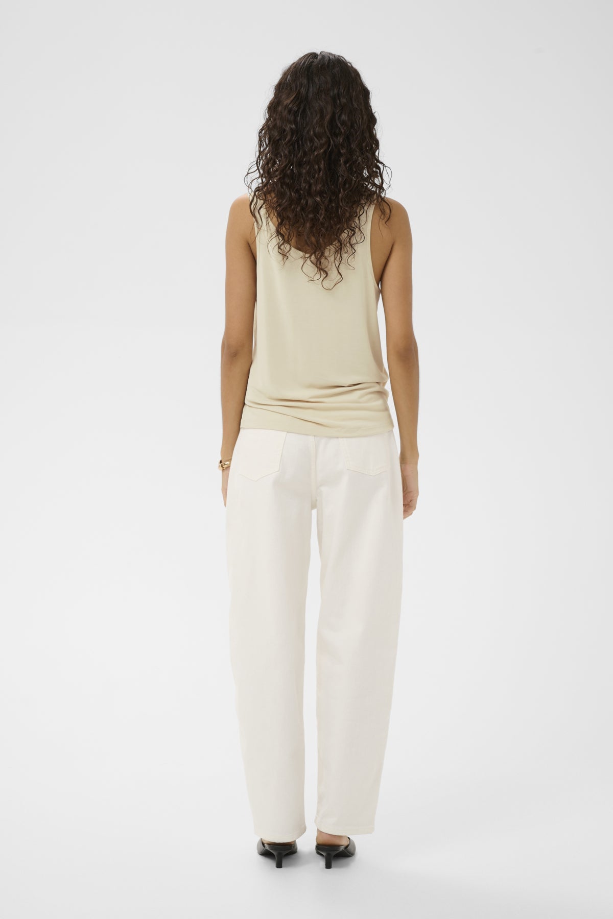 SLColumbine Tank Top in Oatmeal