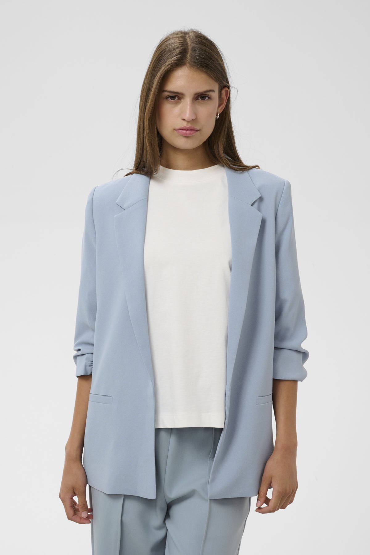 SLShirley Blazer in Ashley Blue