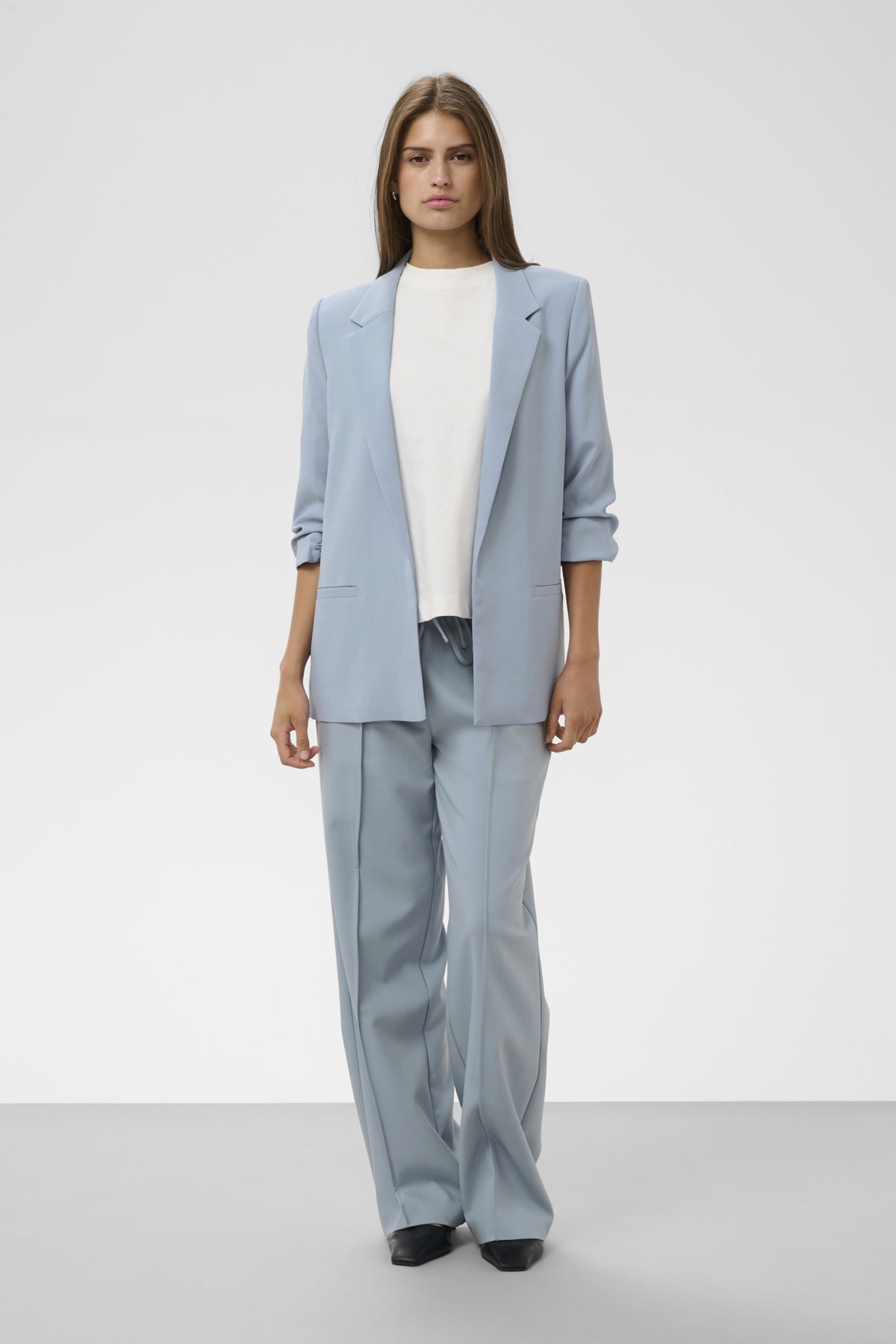 SLShirley Blazer in Ashley Blue