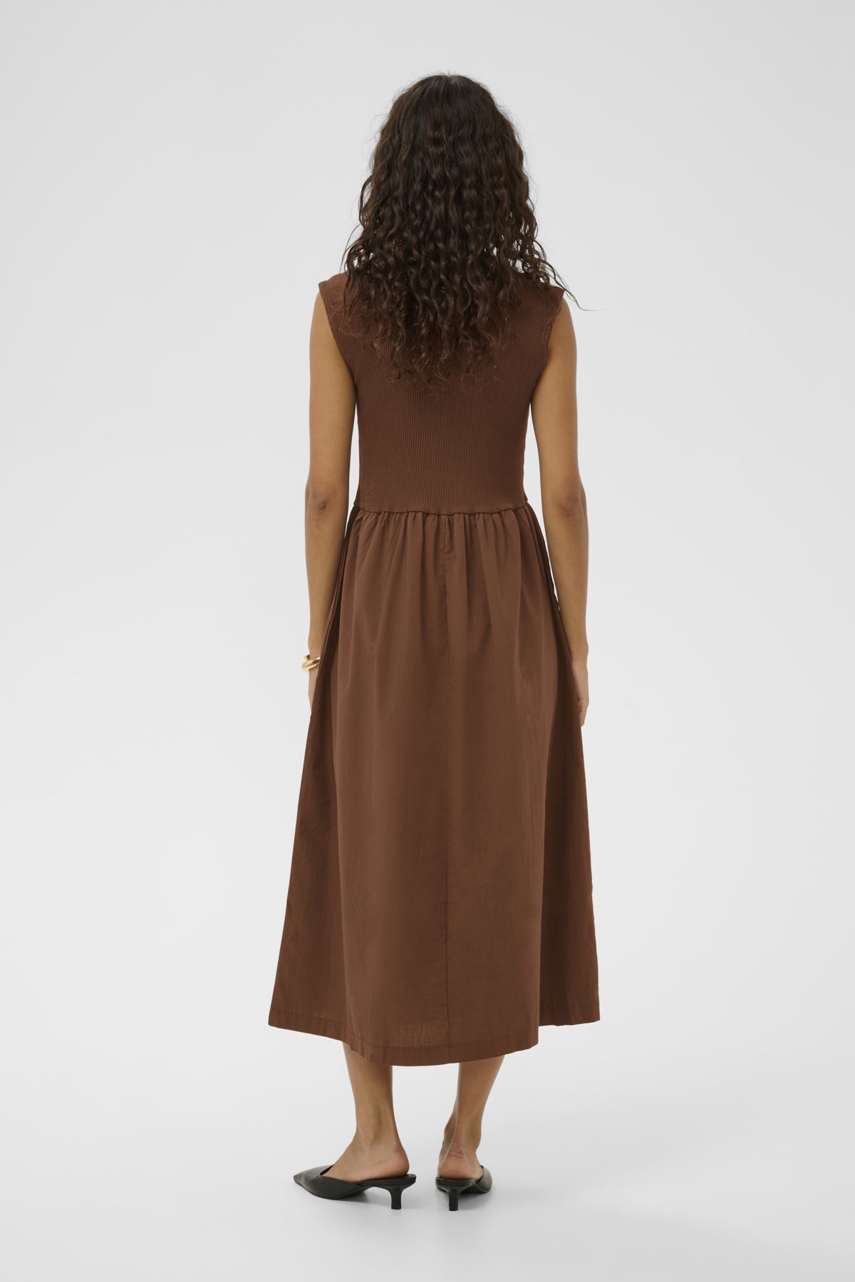 SLSimone Phoebe Dress in Cappuccino