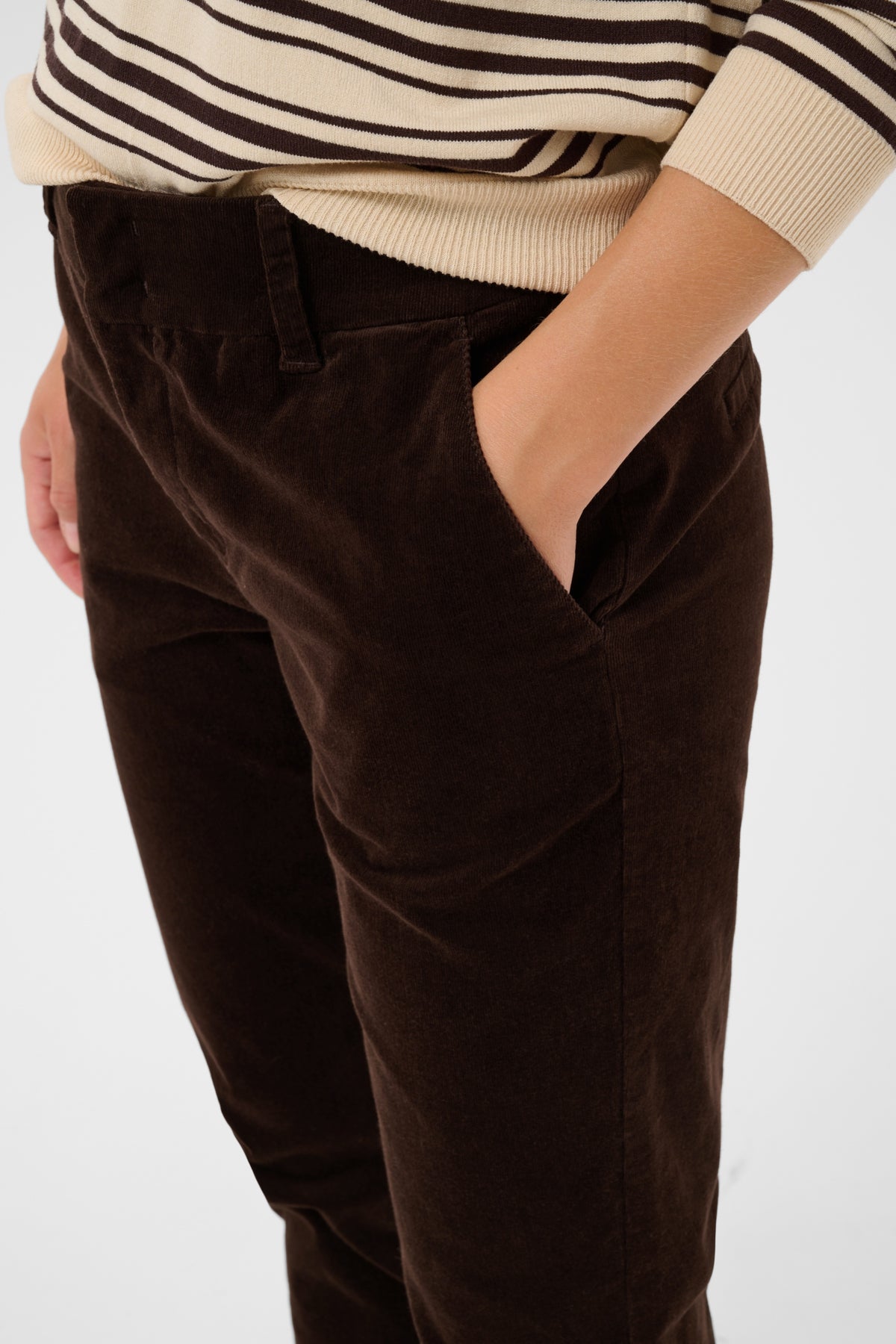 SoffysaPW Trousers in Mole