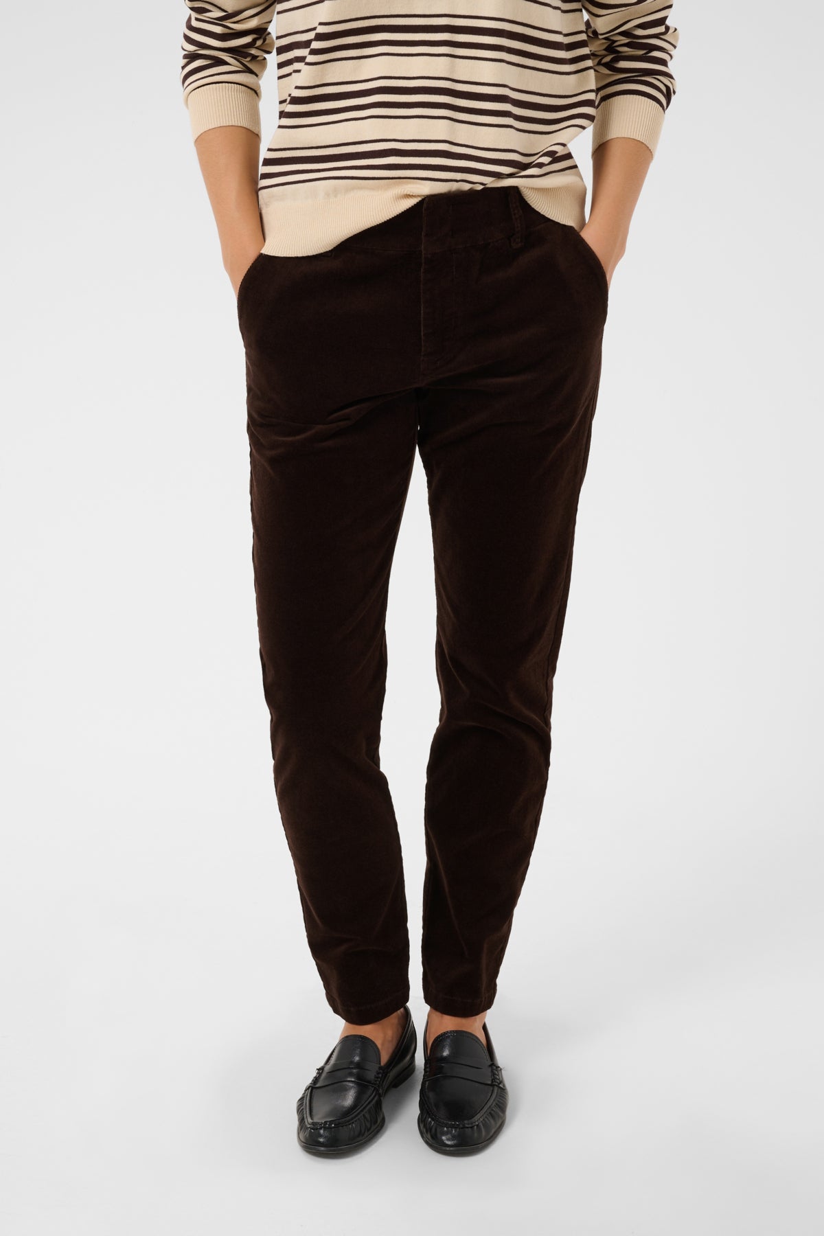 SoffysaPW Trousers in Mole
