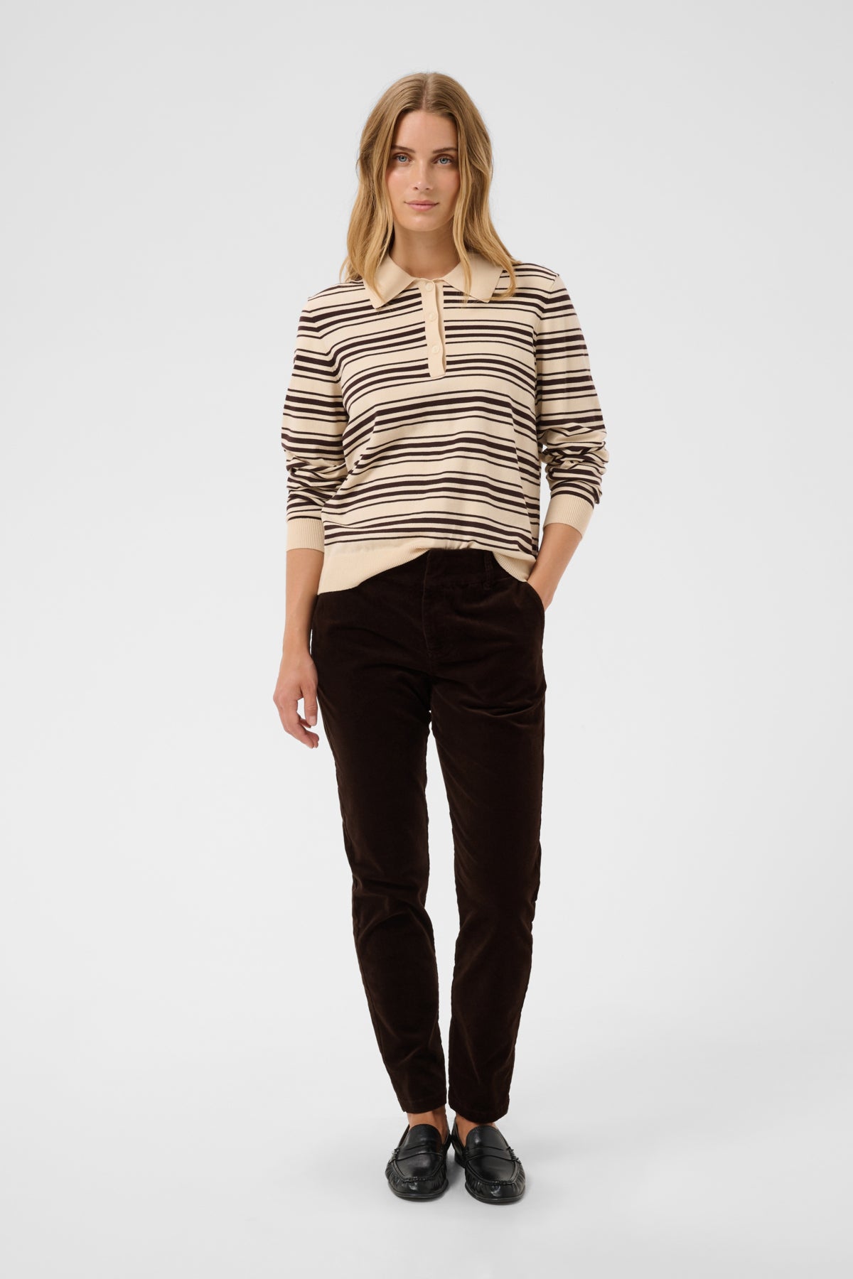 SoffysaPW Trousers in Mole