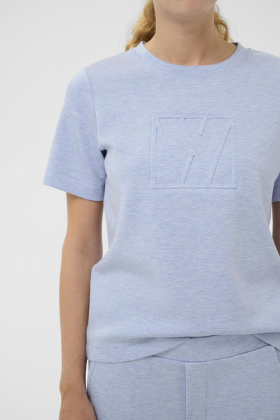 VincentIW Logo T-shirt in Endless Sky Melange