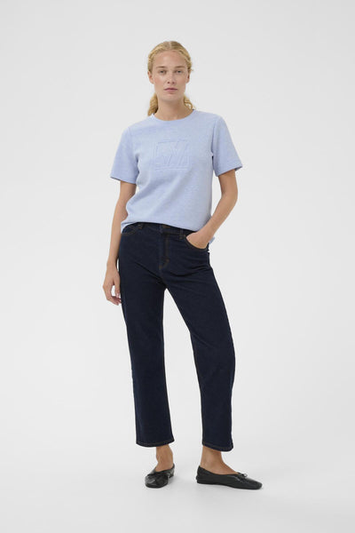 VincentIW Logo T-shirt in Endless Sky Melange