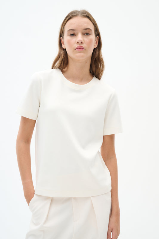 VincentIW Karmen T-Shirt in Whisper White