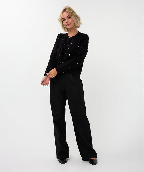 07702 Embellished Cardigan